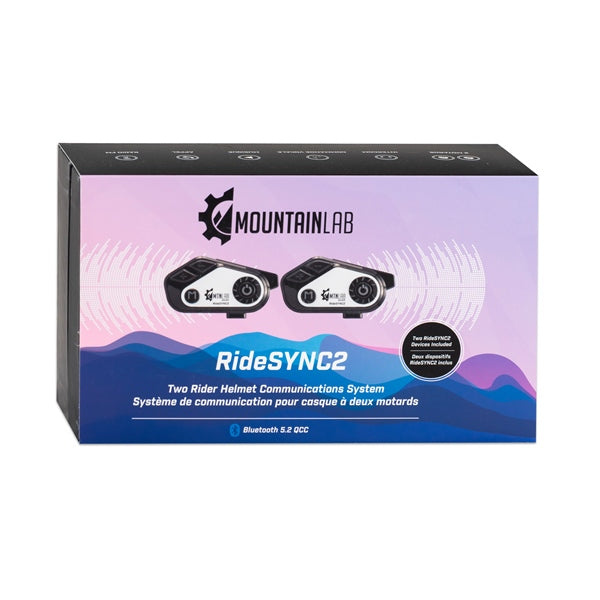 Mountain Lab Système communication RideSYNC2 pour casque (919040)