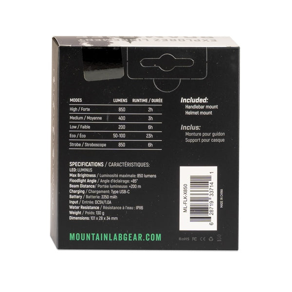 Mountain Lab X850 Flashlight (919065)