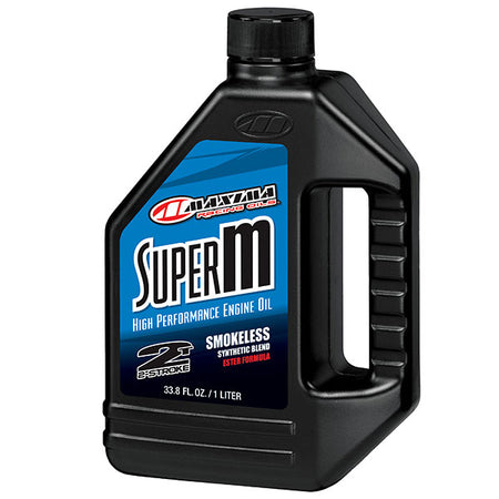 Huile prémélangée Maxima Racing Oils Super M, 12 unités