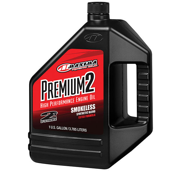 Huiles de course Maxima Premium 2 sans fumée, injecteur/prémélange, EA de 4
