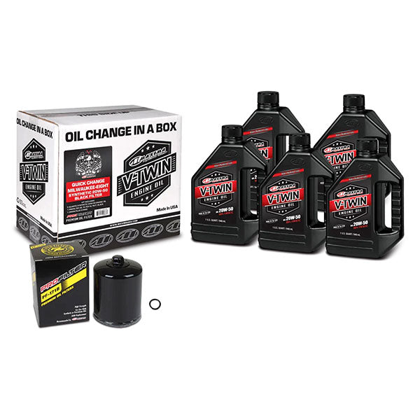 MAXIMA RACING OILS V-TWIN OIL QUICK CHANGE KIT