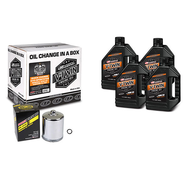KIT DE CHANGEMENT RAPIDE D'HUILE MAXIMA RACING OILS V-TWIN
