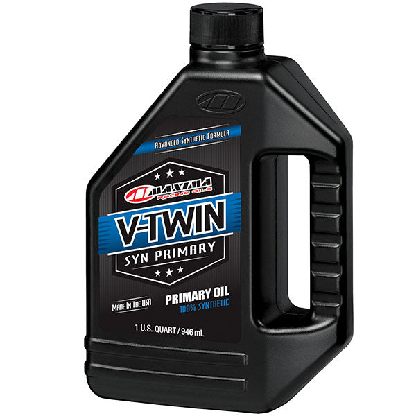 MAXIMA RACING OILS HUILE PRIMAIRE SYNTHÉTIQUE V-TWIN PACKET DE 12 (40-05901-1)