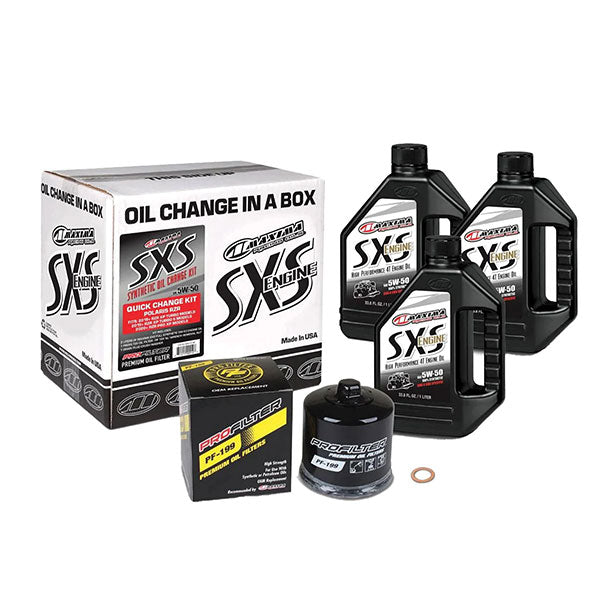 MAXIMA RACING OILS MAXIMA SXS QUICK OIL CHANGE KIT (90-189013-TXP)