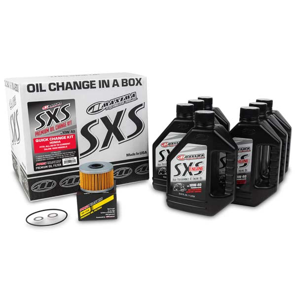 MAXIMA RACING OILS MAXIMA SXS QUICK OIL CHANGE KIT (90-049013-HON)