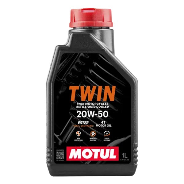 MOTUL TWIN MOTOR OIL 20W-50 EA Of 12 (108061)