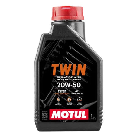 MOTUL TWIN MOTOR OIL 20W-50 EA Of 12 (108061)
