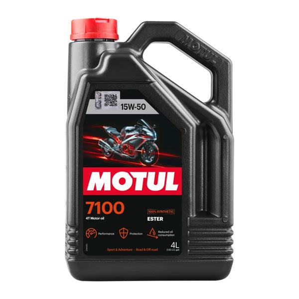 MOTUL 7100 15W-50 4T EA Of 4 (104299)