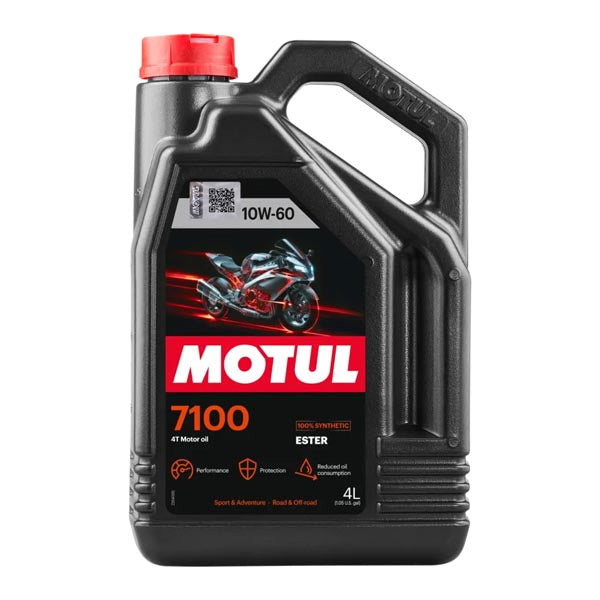 MOTUL 7100 10W-60 4T EA Of 4 (104101)