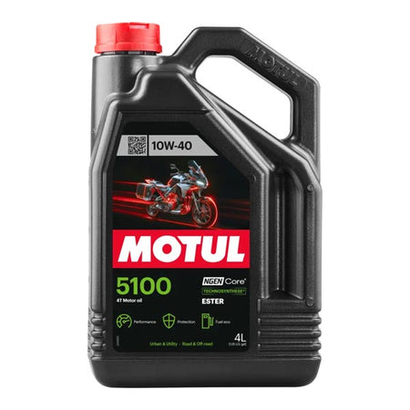 MOTUL 5100 10W-40 4T EA Of 4 (104068)