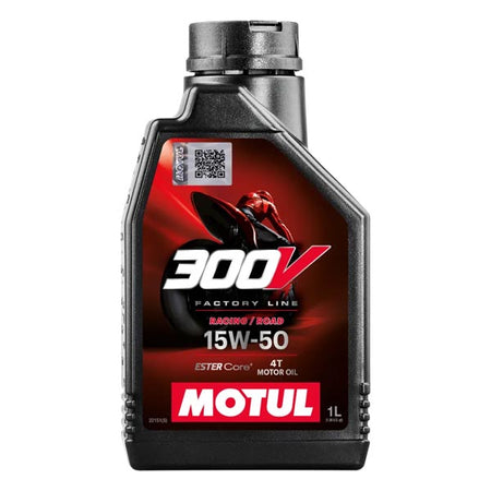 MOTUL 300V ROAD RACING 15W50 EA Of 12 (104125)