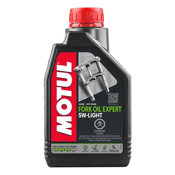 MOTUL FORK OIL EXPERT LIGHT 5W EA Of 12 (114434)