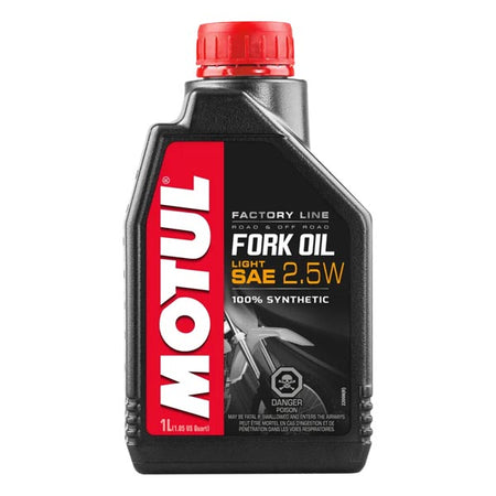 MOTUL FORK OIL FACTORY LINE VERY LIGHT 2.5W EA Of 12 (114441)