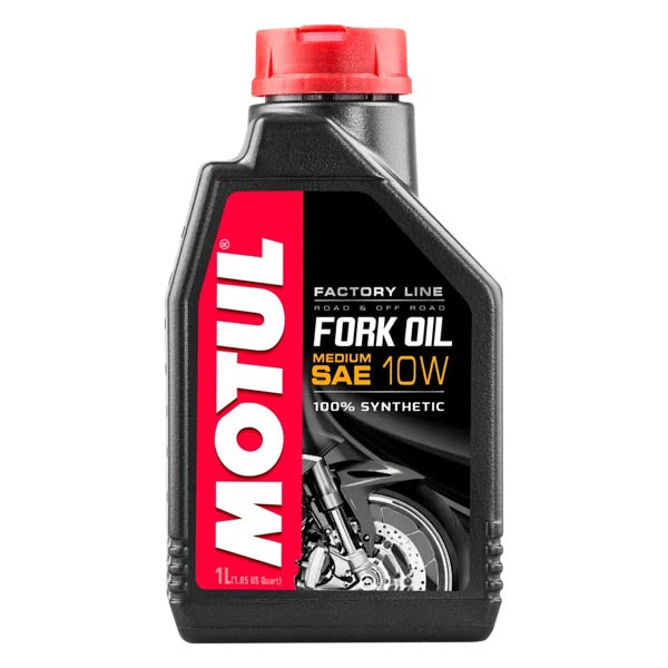 MOTUL FORK OIL FACTORY LINE MEDIUM 10W EA Of 12 (114439)