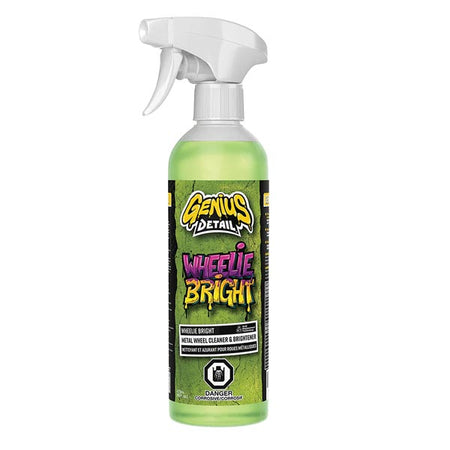 Genius Detail Wheelie Bright Metal Wheel Cleaner & Brightener EA Of 24 (GD-30500)
