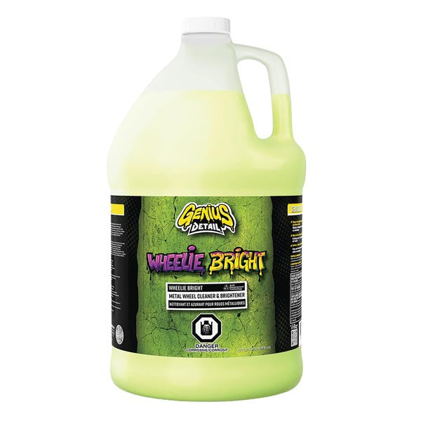 Genius Detail Wheelie Bright Metal Wheel Cleaner & Brightener EA Of 4 (GD-30501)