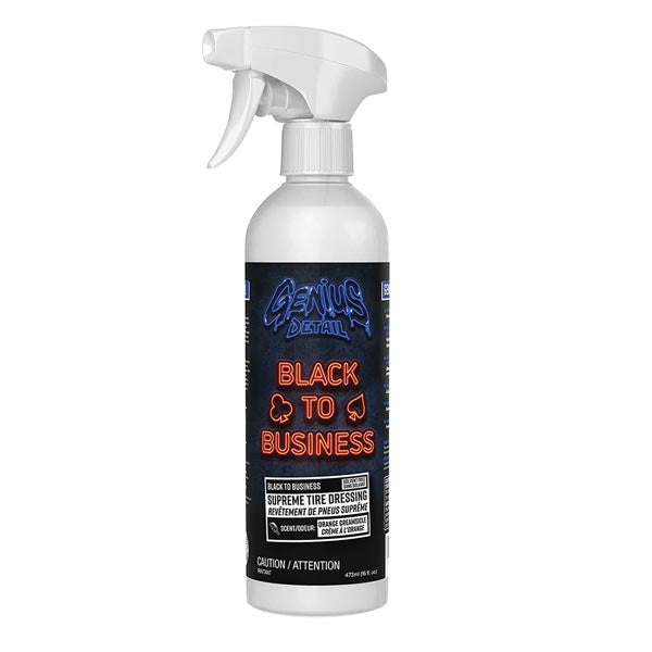 Genius Detail Black to Business Supreme Tire Dressing EA Of 24 (GD-32500)