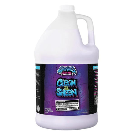 Genius Detail Clean & Sheen Interior Cleaner/Protectant EA Of 4 (GD-33501)