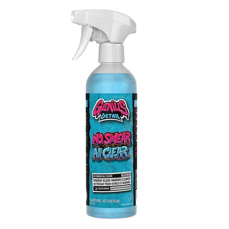 Genius Detail No Smear All Clear Window-Glass-Mirror Cleaner EA Of 24 (GD-27500)