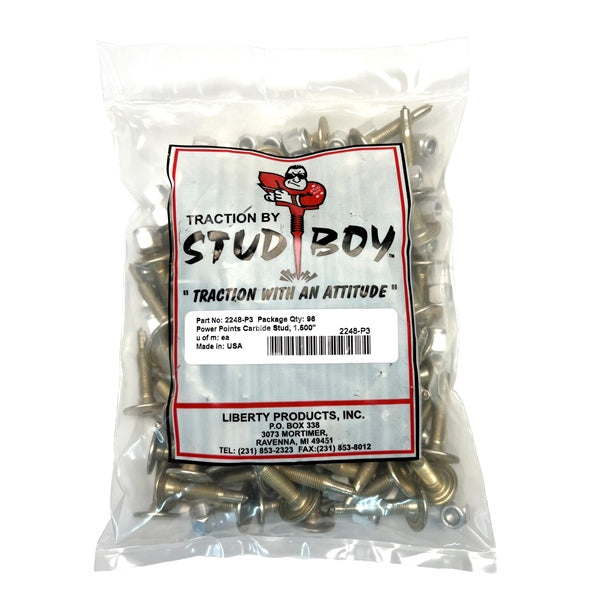 Stud Boy Crampon à neige Power Point Push-Through (994169)