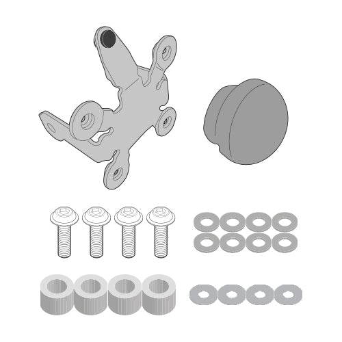 GIVI Mounting Kit 1173S Windscreen CB650R 2019 (076-A1173A)