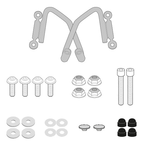 GIVI Mounting Kit 1176A/ABL Windscreen CB500F 2019 (076-A1176A)