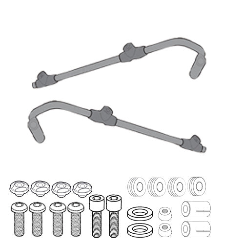 GIVI Mounting Kit Only PIAGGIO BV350 2013 (076-A5606A)