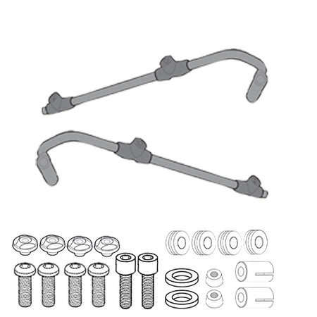 GIVI Mounting Kit Only PIAGGIO BV350 2013 (076-A5606A)