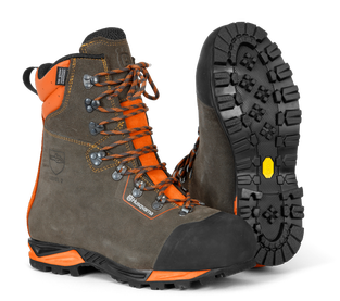 Husqvarna Protective leather boots with saw protection, Functional 24