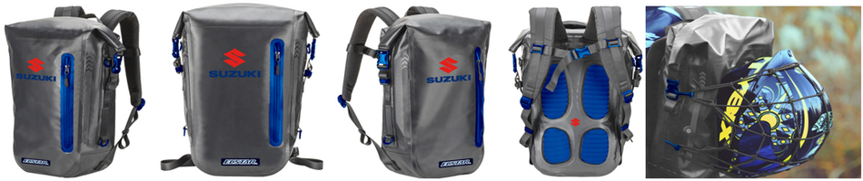 SUZUKI CUSTOM BACKPACK - BLUE