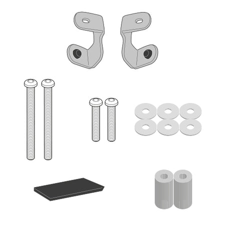 GIVI MOUNTIG Kit SPEC for WINDSCREE 076-5130DT (076-D5130KIT)