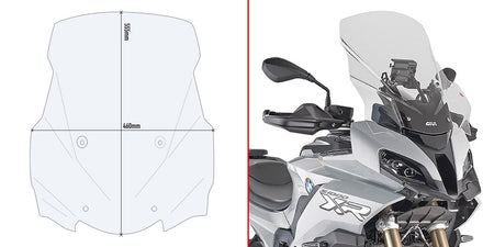 GIVI Clear Windscreen BMW S1000XR (076-D5138ST)