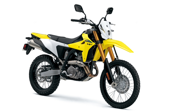 2025 Suzuki DR-Z4S Champion Yellow