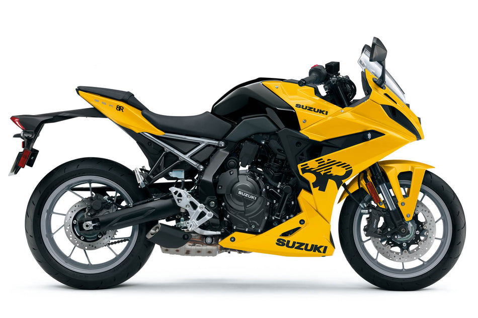 Motorcycle Suzuki 2024 GSX-8R IGNITE YELLOW