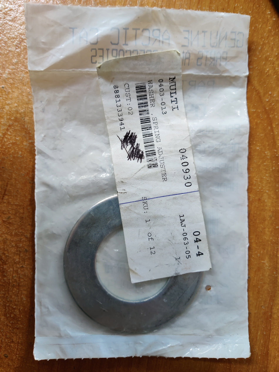 0403-013 WASHER.SPRING ADJUSTER