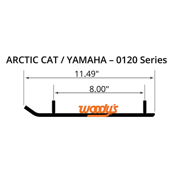 BARRE D'USURE STANDARD WOODY'S (RUA-0120)