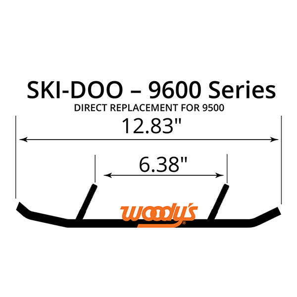 BARRE D'USURE STANDARD WOODY'S (RUS-9600)