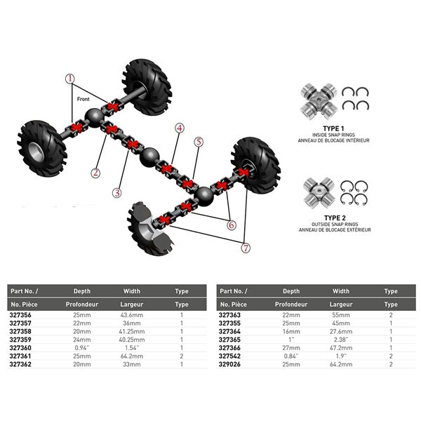 Kimpex HD Universal Joint (327542)