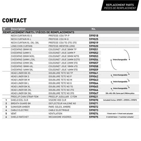 CKX Contact Free-Face Helmet (515363)