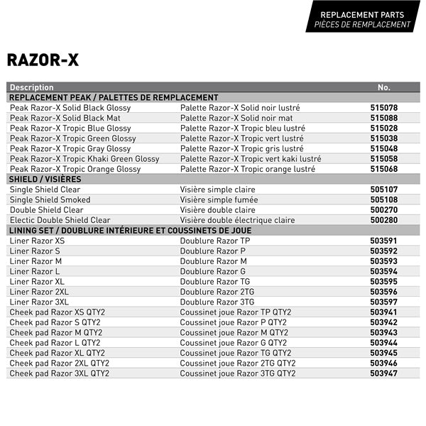 CKX Razor-X Helmet (515081)
