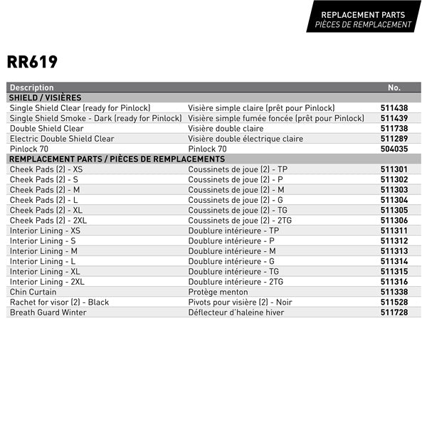 CKX RR619 – Full-face helmet (512866)