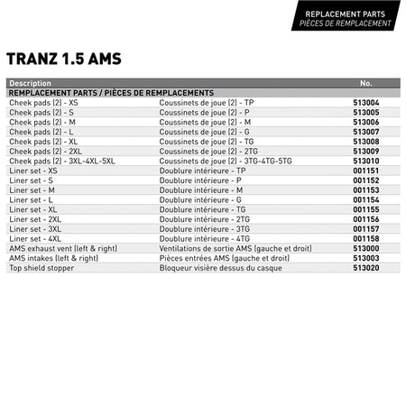 CKX Tranz 1.5 AMS Modular Helmet (516357)