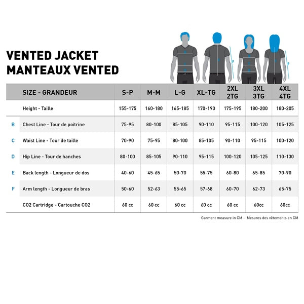 Helite Vented Airbag Jacket (401627)