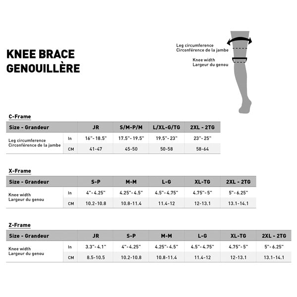 LEATT C-FramePro Carbon Knee Brace (407306)