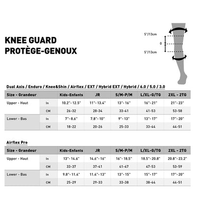 LEATT Reaflex Hybrid Pro Knee Guard (450225)