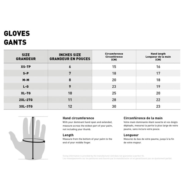 Oxford Products Spartan Gloves (377272)
