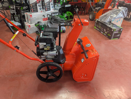 Used Ariens Crossover 20 snow blower, engine side