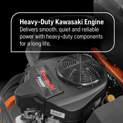 Husqvarna Z242F 42 Inch, 21.5-HP Kawasaki V-Twin Engine, Hydrostatic Transmission, Zero Turn Lawn Mower