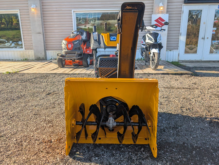 Front view of the 24-inch auger housing