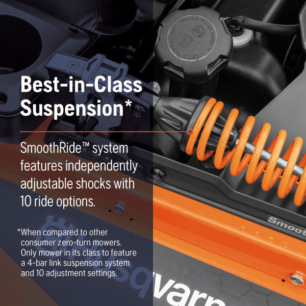 Tondeuse à gazon Husqvarna XCITE Z345 54 pouces, moteur Kohler 24 CV, transmission hydrostatique, rayon de braquage zéro 